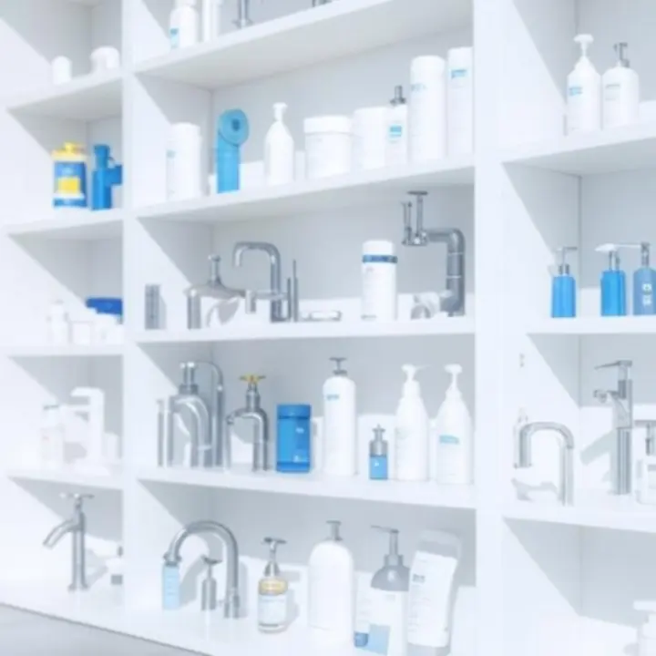 Rendezett vízvezeték- és szaniter termékkategóriák modern bemutatója