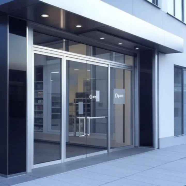 WaterFlowStore vízvezeték- és szaniter bemutatóterem külső nézete