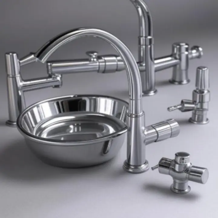 Modern króm mosdócsaptelep kerámia mosdókagylóval